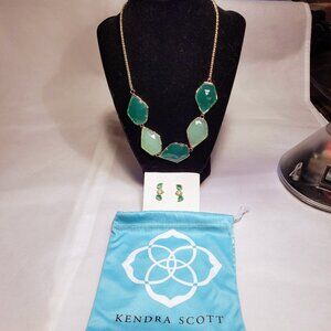 Original Kendra Scott Necklace and Earrings